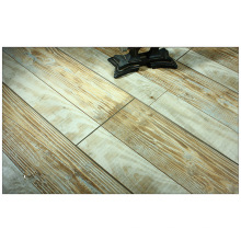 Commercial 12.3mm Hand Scraped Oak V-Grooved Laminated Floor